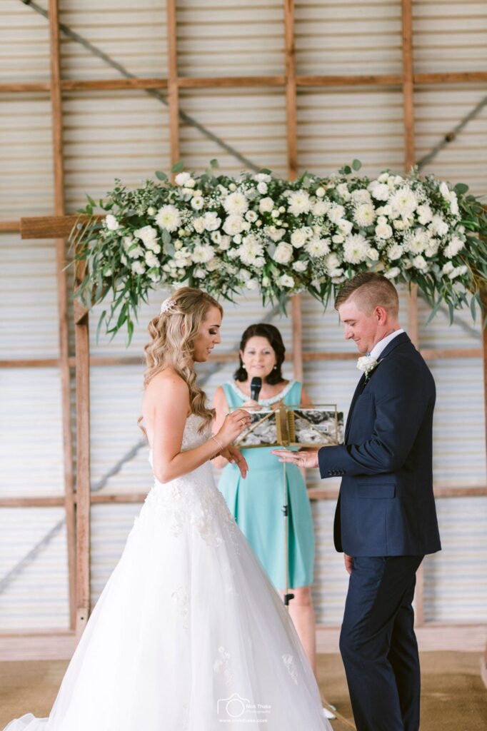Wedding ceremony photo from Jane’s Exquisite Weddings