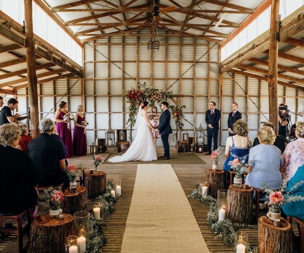 Wedding ceremony photo from Jane’s Exquisite Weddings