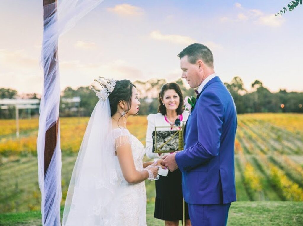 Wedding ceremony photo from Jane’s Exquisite Weddings