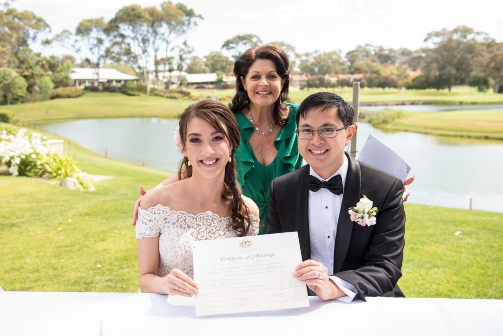Wedding ceremony photo from Jane’s Exquisite Weddings