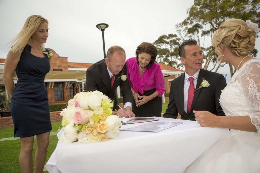 Wedding ceremony photo from Jane’s Exquisite Weddings