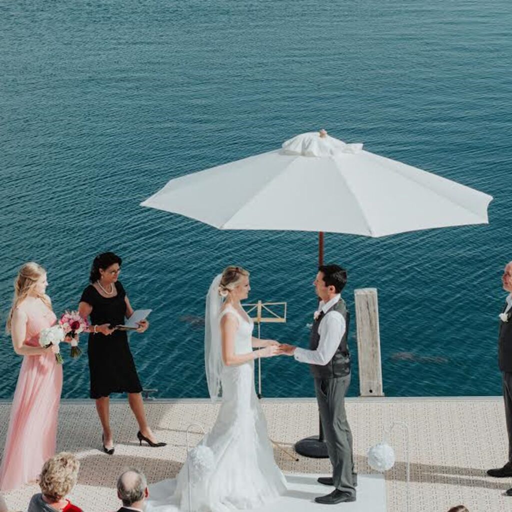 Wedding ceremony photo from Jane’s Exquisite Weddings