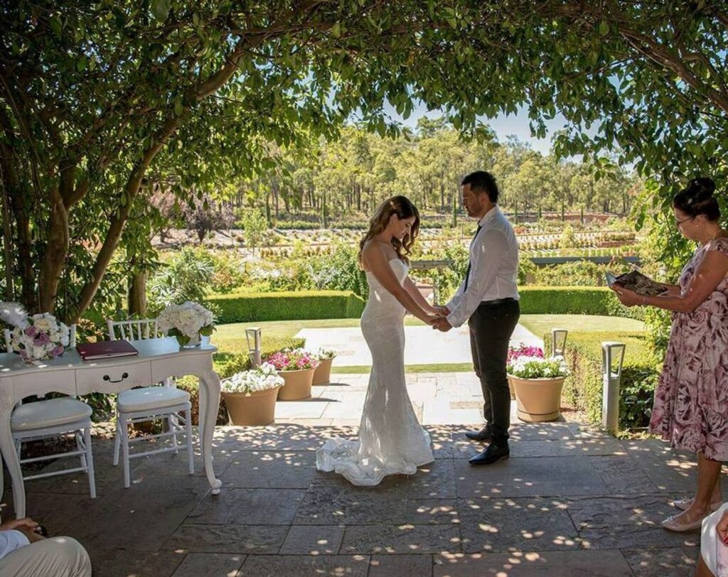 Wedding ceremony photo from Jane’s Exquisite Weddings