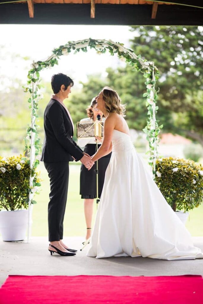 Wedding ceremony photo from Jane’s Exquisite Weddings