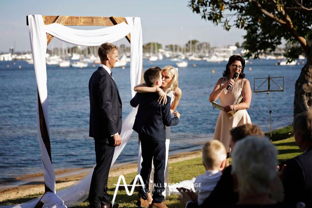 Wedding ceremony photo from Jane’s Exquisite Weddings