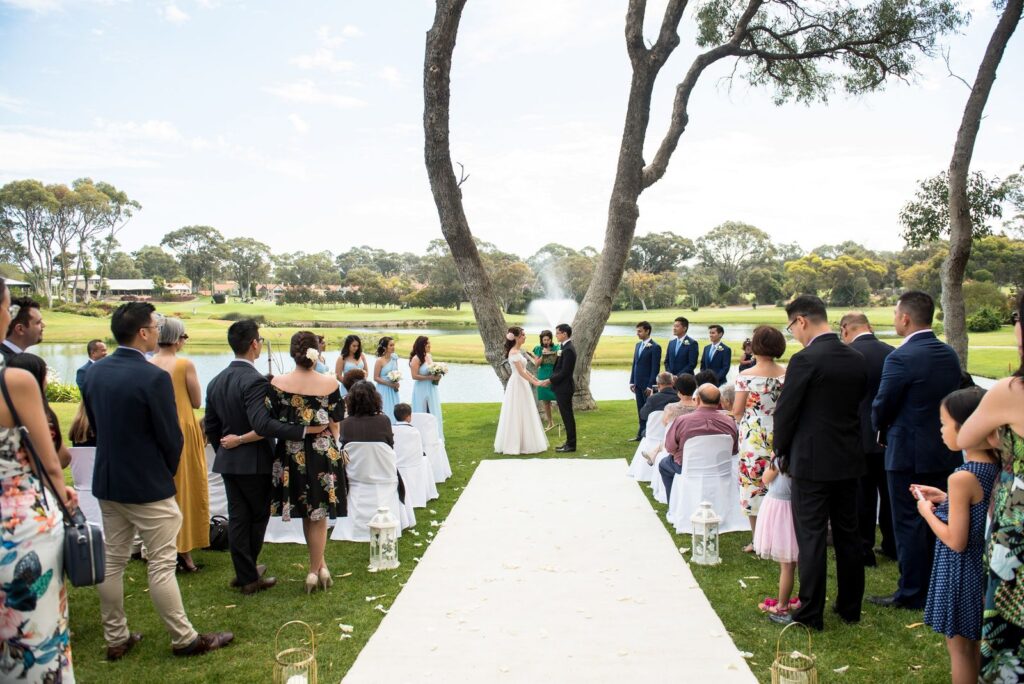 Wedding ceremony photo from Jane’s Exquisite Weddings