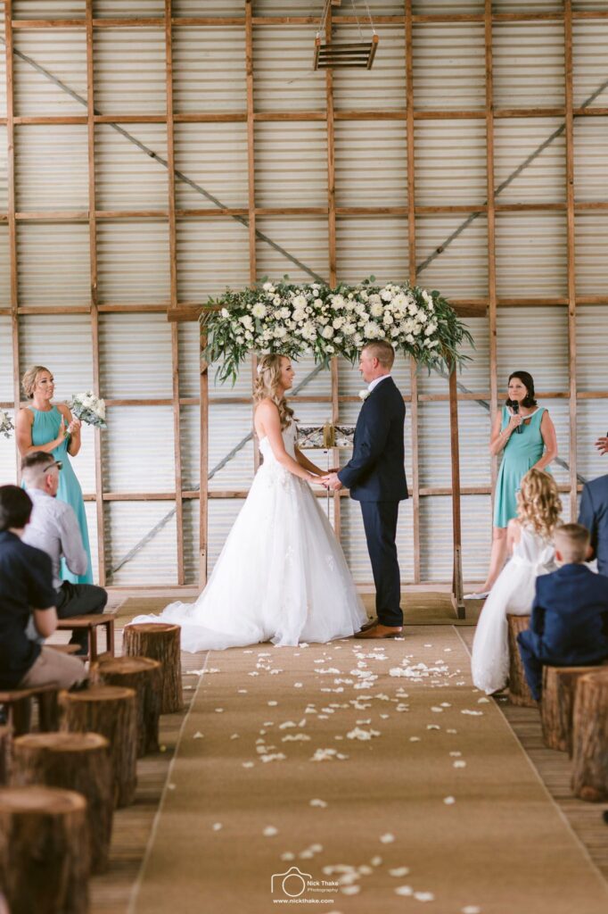 Wedding ceremony photo from Jane’s Exquisite Weddings